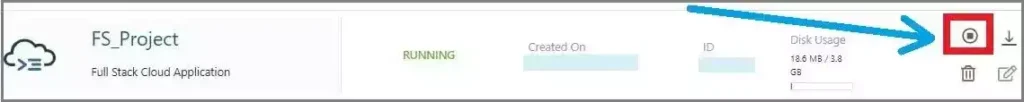 Dev Space Running Status